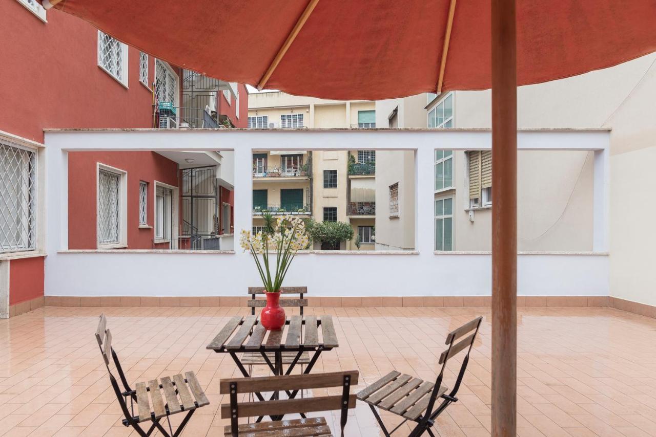Micheli 4Pax Apartment With Terrace Rom Eksteriør billede